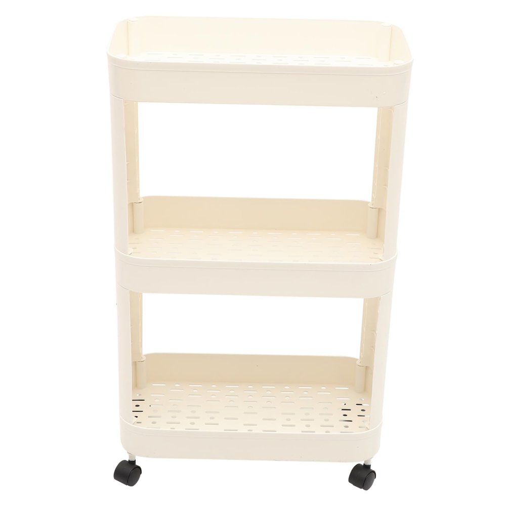 Zerodeko Rolling Storage Cart Design Mobile Organizer for Kitchen Bathroom and Office Use Stylish and Convenient Storage Wheels for Spices and Toiletries