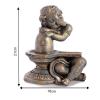 Generic Handcrafted Resin Ganesha Showpeice for Home Dcor Gifting Table Dcor by Ravi Home Decor, Standard view 3