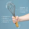 Tampoco Real Kids Cooking & Baking Set Montessori Kitchen Tools for Real Cooking with Food-Safe Silicone Utensils Functional & Fun Gift for Young Chefs view 3