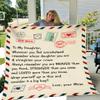 Pofily Daughter Throw Blanket from Mom, Fleece Blanket for Daughter view 1