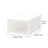 RLPPBMD Shoe Cabinet Flip-top Shoe Cabinet Transparent Style Storage Box Plastic Shoe Box Stackable Shoe Box Simple Shoe Box Shoe Rack (Color : White, Size : 11.2 * 13.3 * 6.6in) view 2