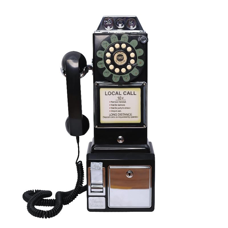 cojodopo Audio Guest Book Wedding Phone Booth, Wedding Guest Book Alternative, Leaving A Voicemail Message Preserve Your Special Occasions (Black)