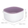 Electric Fruit and Vegetable Washing Basket, Large Capacity Double Layer Drainage Fruit Vegetable Washing Basket Ingredient Purifier for Kitchen Food view 2