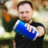 AIANJI 20oz Tumbler Bulk Stainless Steel Tumblers with Lid Vacuum Insulated Double Wall Travel Coffee Mug Powder Coated Tumbler Cup for Hot and Cold Drinks(Dark Blue, 1 pack) view 2