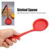 2Pcs Silicone Slotted Spoon, Slotted Spoons for Cooking Kitchen Ladle Strainer Set Multifunction High Temperature Food Ladle Strainer Spoons for Mixing, Serving, Scraping view 2