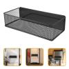 LIFKOME Magnetic Mesh Basket for Refrigerator Door Convenient Storage Shelf Organizer for Kitchen and Bathroom Easy Installation Spacious Design Versatile Use view 4