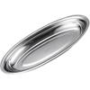 ABOOFAN Stainless Steel Fish Plate Serving Tray Snack Dish Microwave Oven Safe view 1