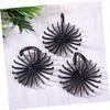 Zerodeko 6pcs Non-Slip Hangers Tie Rack Rotating Scarf Tie Holder Organizer for Men Belt Hangers view 4