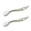 Ipetboom 4pcs Double Multifunctional Shoe Cleaning Brush Non- Handle Lightweight and Versatile for Household Use Shoes Clothes Tiles and Bathtub Cleaning Light Green view 3