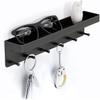 SNAP INVENT Modern Key Hooks Mail Organizer and Wall-mounted key holder rack for hanging keys in The hallway, Kitchen shelf, Entryway, Garage, and Office view 1