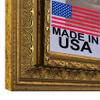 10X20 3-1/2" Polystyrene Classic Picture Frame 104 Series - Gold by WholesaleArtsFrames-com Made In USA view 1