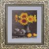 12X18 3 3/8" Polystyrene Ornate Picture Frame 1743 Series - Grey Chocolate Gold by WholesaleArtsFrames-com Made In USA view 1