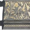 12X18 3 3/8" Polystyrene Ornate Picture Frame 1743 Series - Grey Chocolate Gold by WholesaleArtsFrames-com Made In USA view 4