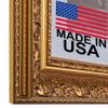 4x7 3 1/2" Polystyrene Classic Ornate Picture Frame 3348 Series - Gold by WholesaleArtsFrames-com Made In USA view 1