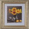 10X20 3 1/2" Polystyrene Classic Ornate Picture Frame 3348 Series - Silver by WholesaleArtsFrames-com Made In USA view 3