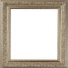 10X20 3 1/2" Polystyrene Classic Ornate Picture Frame 3348 Series - Silver by WholesaleArtsFrames-com Made In USA view 4