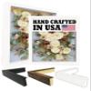 2-3/16" Deep Polystyrene Shadow Box Picture Frame - by WholesaleArtsFrames-com 14x18 2880 Series - White - Made In USA view 1