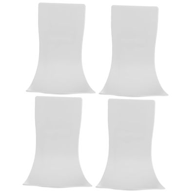 Amosfun 4pcs Drip Tray for Soap Dispenser Catcher for Hand Soap for Home Bathroom Kitchen Use Prevents Slips Easy to Clean
