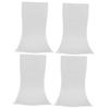 Amosfun 4pcs Drip Tray for Soap Dispenser Catcher for Hand Soap for Home Bathroom Kitchen Use Prevents Slips Easy to Clean view 1
