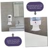 Amosfun 4pcs Drip Tray for Soap Dispenser Catcher for Hand Soap for Home Bathroom Kitchen Use Prevents Slips Easy to Clean view 4