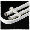 NILZA Curtain Double Track Wall Mount Curtain Rail Bendable Curtain Track System, Room Divider Curtain Tracks with Valance Rod, Curtain Rails for Living Room Bedroom (Size : 540cm) view 1