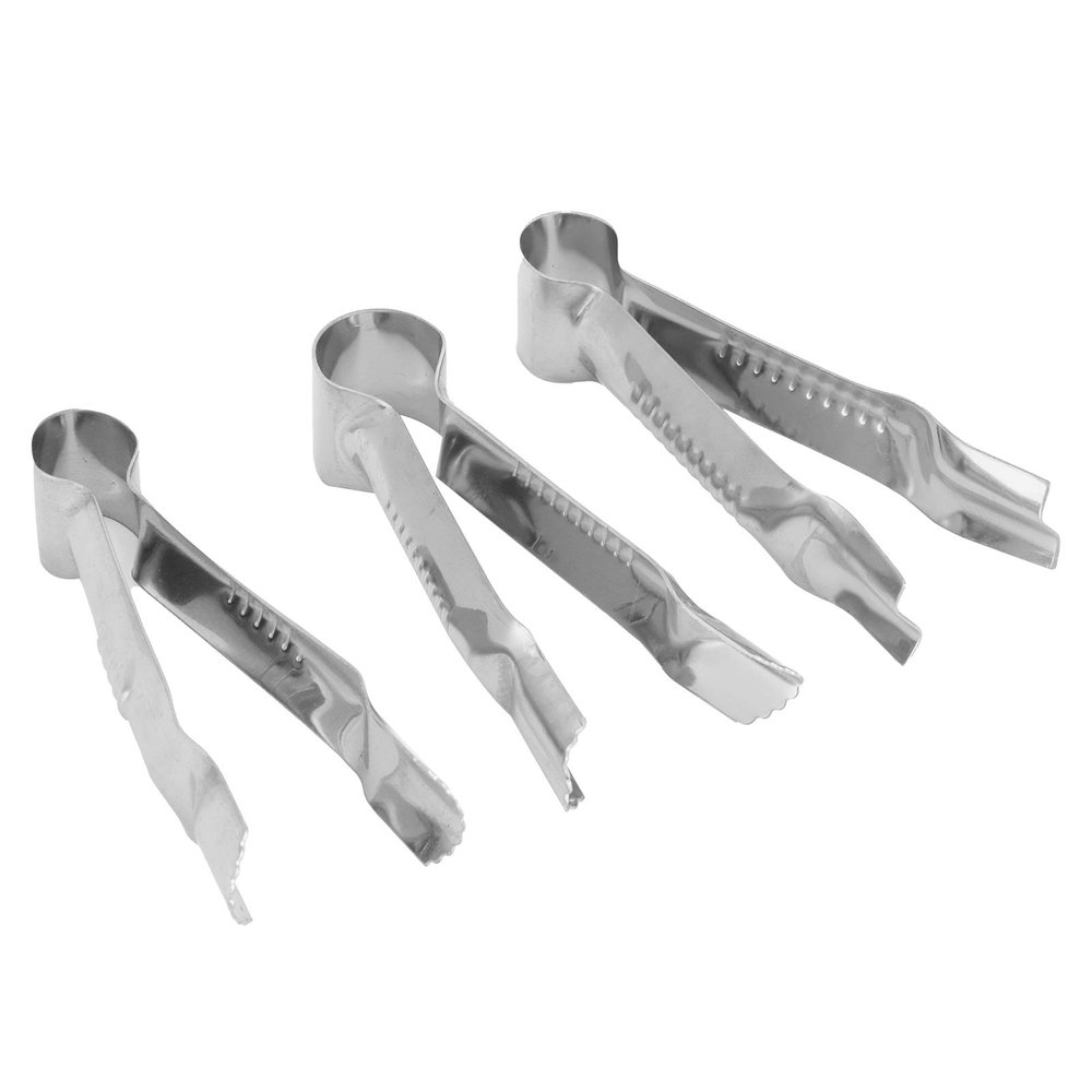 3pcs Stainless Steel Cake Crimper for Cake Decorating, Cake Making Clamp Mould, DIY Crimper Baking Supply Tools