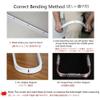 NILZA Flexible Ceiling Track, Aluminum Ceiling Curtain Track Wall Ceiling Mount 10ft 11ft 13ft 15ft, Living Room Curtain Track System, White Curtain Rail with Accessory (Color : Side-Mounted, Size : view 3