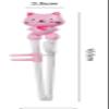 2Pairs Kid Chopsticks, Learning Helper Practice Chopsticks for Kids, Training Chopsticks Gift with Animals for Beginners Toddler (cat pink +blue) view 2