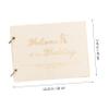 SHOWERORO Rustic Wedding Guest Book Pages for Signatures and Messages Creative Guest Registry for Weddings Engagements Bridal Showers and Special Events Keepsake to Cherish Memories view 2