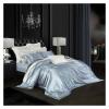 ADovz Blue 100% Top Grade Mulberry Silk Duvet Cover,Both Sides Nature Silk 1pc Duvet Cover 2pc Pillowcase,Bed Sheets, FH-762 view 1