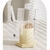 Toothpick Holder Creative Simple Toothpick Box Household Creative Toothpick Holder Dental Floss Cotton Swab Storage Box Dispenser Toothpick Dispenser Tooth Picks Container Case (Color : B) view 3