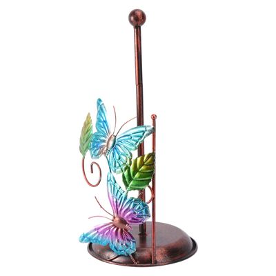 Nordic Iron Butterfly Napkin Holder, Creative Metal Tissue Rack for Kitchen