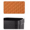 NEKCOCO Trash Bin Household Garbage Cans Large Capacity Storage Bucket Bathroom Without Cover Square Bedroom Living Room Paper Basket Bedroom Trash Can (Color : A) view 3