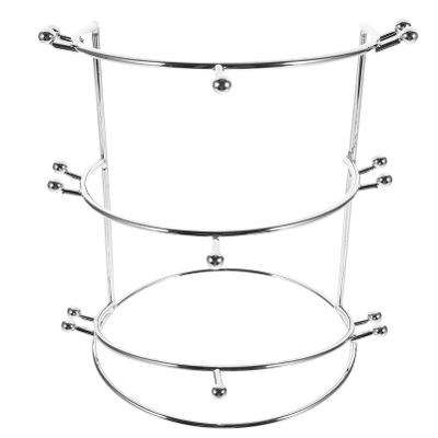ABOOFAN Crown Display Stand Tiara Holder Three-tier Stand Rack Jewelry Holder Tiaras Display Stand Ears Holder Crowns Holder Girls Home Headbands Organizer Can Bridal Crowns Organizers