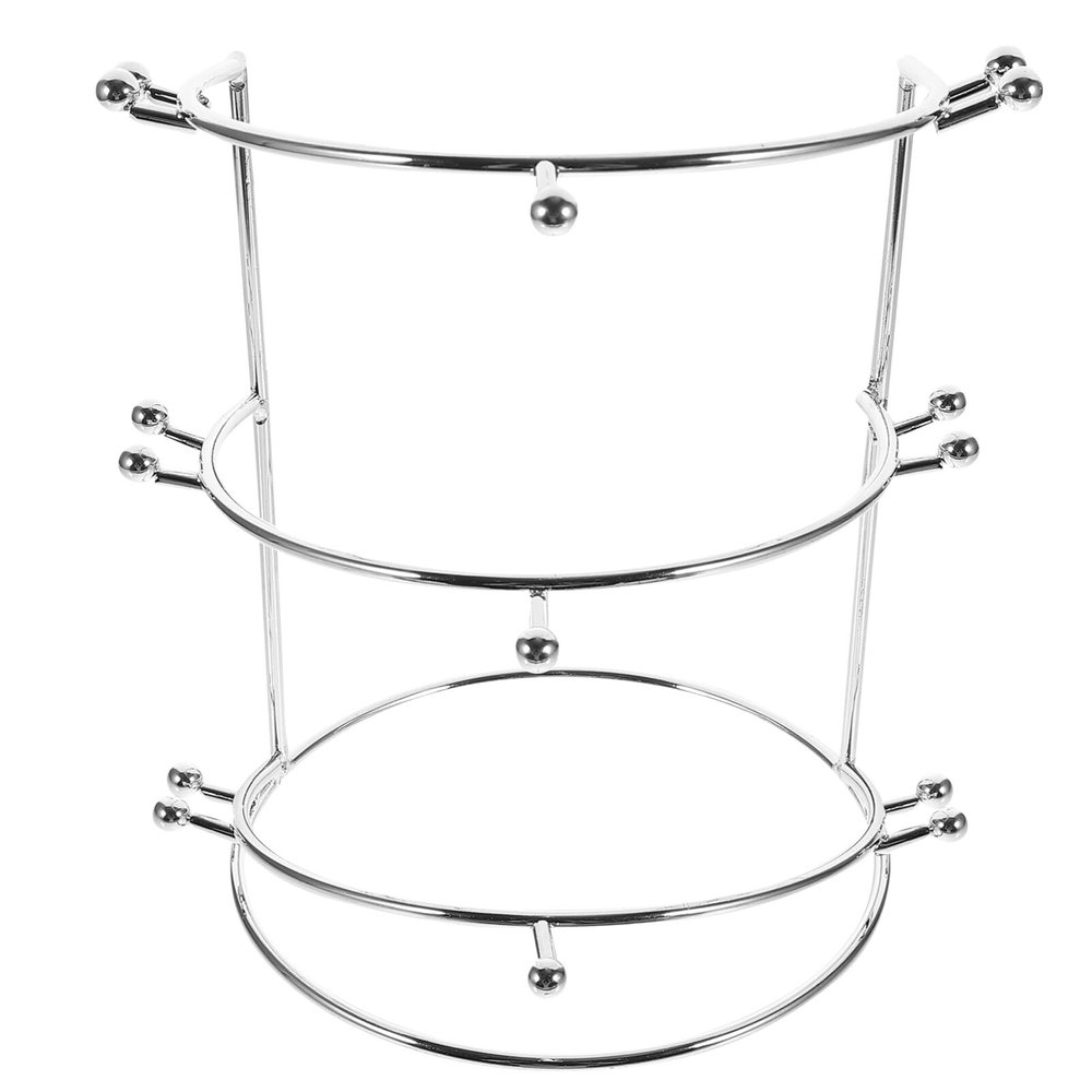 ABOOFAN Crown Display Stand Tiara Holder Three-tier Stand Rack Jewelry Holder Tiaras Display Stand Ears Holder Crowns Holder Girls Home Headbands Organizer Can Bridal Crowns Organizers