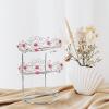 ABOOFAN Crown Display Stand Tiara Holder Three-tier Stand Rack Jewelry Holder Tiaras Display Stand Ears Holder Crowns Holder Girls Home Headbands Organizer Can Bridal Crowns Organizers view 2