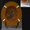 Toilet Seat Toilet Seat Soft Close Quick Release - Universal Loo Seat - with 360 Adjustable Stainless Steel Hinge - Oval Toilet Lid - Simple Top and Bottom Fixing - Toilet Seats for Standard Toilets view 3
