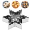 5Pcs Star Cookie Cutter Set, Mabor Mini & Large Stars, Stainless Steel Small Star Cutters for Scone Pastry Cake Biscuit Scone Holiday Baking Childrens Day view 1