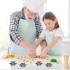 5Pcs Star Cookie Cutter Set, Mabor Mini & Large Stars, Stainless Steel Small Star Cutters for Scone Pastry Cake Biscuit Scone Holiday Baking Childrens Day view 4
