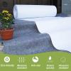 Aisle Runner for Wedding Ceremony 1m/1.2m Width White Aisle Runner for Outdoor Wedding Church Decorations (White) view 2