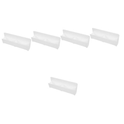 Ciieeo 5pcs Shower Adhesive Wall Slipper Rack No Punching Slippers Storage Shelf Entrance Shoes Holder