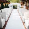 Aisle Runner for Wedding Ceremony Decoration for Outdoors Carpet Runner White Birthday Runner Rug Decorations view 1