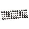 Angoily 72pcs Multi-Purpose Cable Clips for Organizing Car and Desk Wires Black Wire Cord Fixers for Charging Cables Earphones and Electric Easy to Use and Compact Design view 1