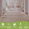 Aisle Runner for Wedding Ceremony, White Carpet Runner for Indoor & Outdoor, Party, Christmas Decorations, 140gsm Thickness view 4
