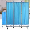 BXKCFYBSQ 3-Panel Mobile Medical Privacy Screen, Ward/Beauty Salon/Health Room Vertical Door Partition 6 Feet High, Suitable for Hospital/Office/Beauty Salon view 1