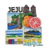 3D Jeju Island South Korea Fridge Magnet Travel Souvenir Refrigerator Decoration Magnetic Sticker Hand Painted Craft view 1