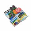 3D Jeju Island South Korea Fridge Magnet Travel Souvenir Refrigerator Decoration Magnetic Sticker Hand Painted Craft view 3