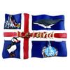 Iceland Fridge Magnet Travel Souvenir Refrigerator Magnetic Sticker Hand Painted Craft Collection view 1