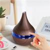 300ml USB Electric Aroma Air Diffuser Wood Grain Ultrasonic Air Humidifier Cool Mist Maker with 7 Colors Lights(OneColor) view 3