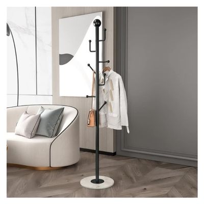 Entryway Coat Tree Free Standing Metal Coat Rack Coat Rack Stand Coat Tree Hall Tree Free Standing for Clothes Hat Bags Entryway Hallway Industrial Coat Rack (Color : B, Size : 170 * 32cm)
